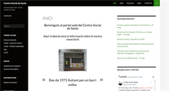 Desktop Screenshot of centresocialdesants.org