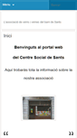 Mobile Screenshot of centresocialdesants.org