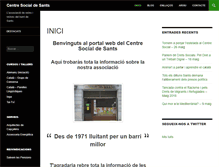 Tablet Screenshot of centresocialdesants.org